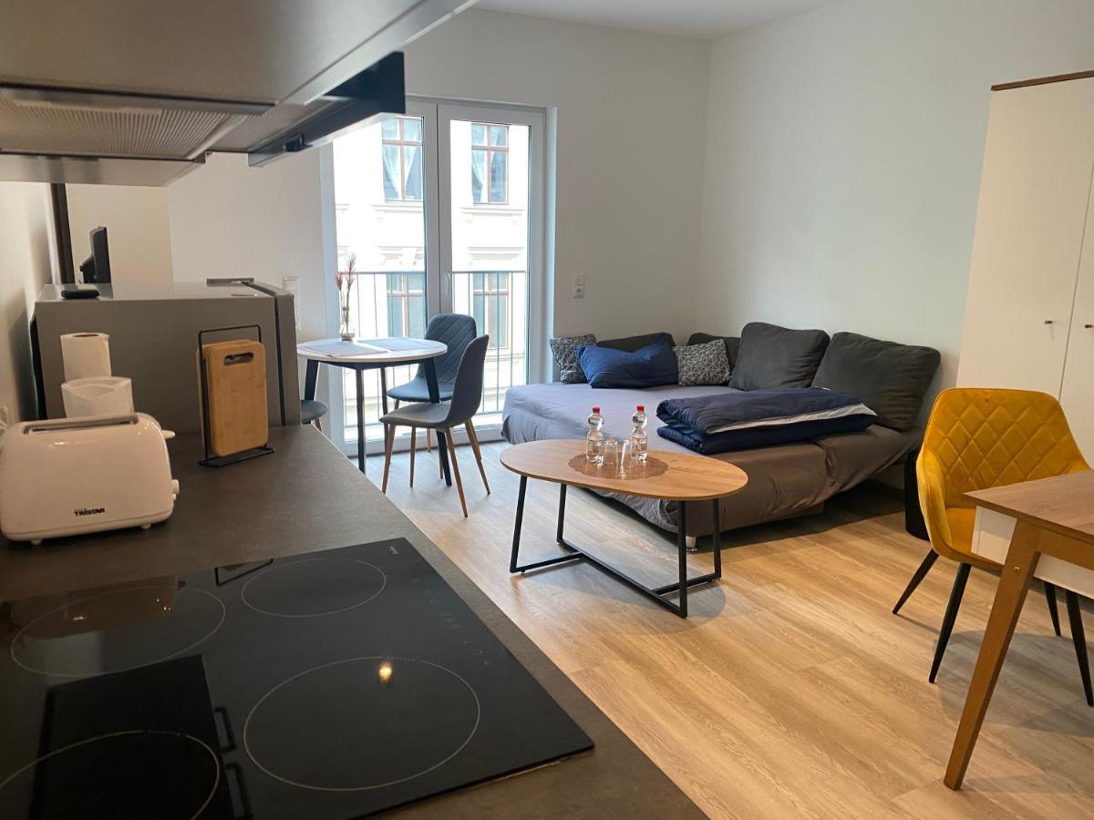 Einraumapartment-Top Lage, Modern! Leipzig Eksteriør bilde